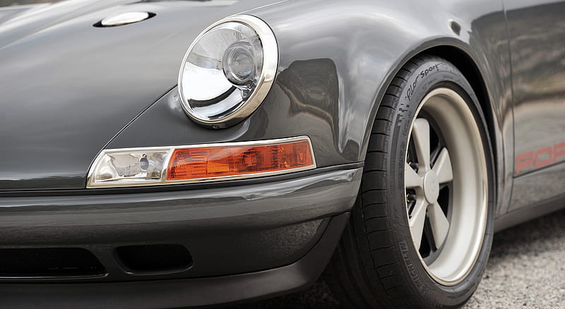 Singer Porsche 911 - Headlight , car, HD wallpaper Singer Porsche 911 - Headlight , car, HD wallpaper