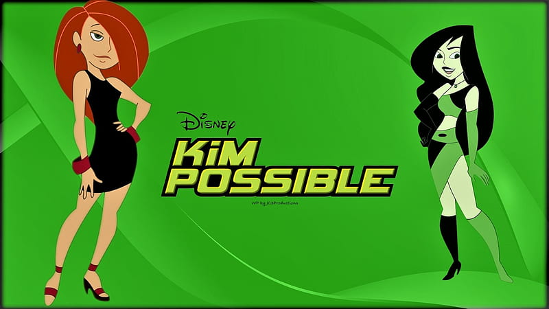 Kim vs Shego, spy, background, high school, shego, agents, sexy girls, teenagers secret agent, 1920x1080 only, kim possible, anime, cheerleaders, spies, HD wallpaper