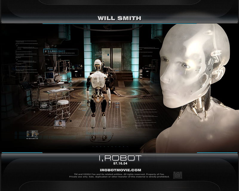 I Robot, will smith, smith, sci fi, will, HD wallpaper