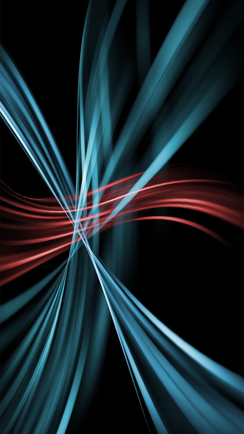 Abstract, beauty, blue, light, neon, red, s7, HD phone wallpaper | Peakpx