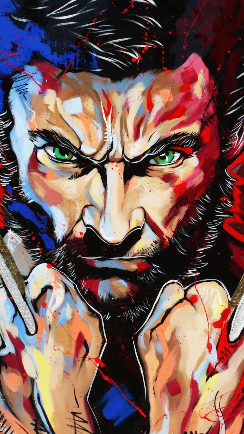 Wolverine, beast, hugh, jackman, logan, men, x-men, HD phone wallpaper