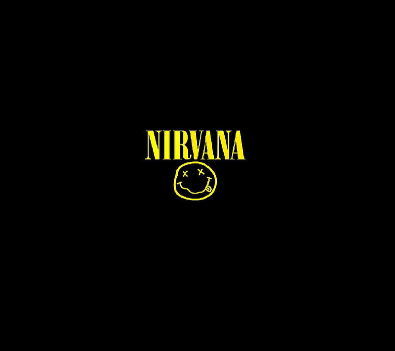 Nirvana, band, logo, music, HD wallpaper