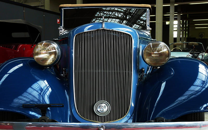 1933 Plymouth, plymouth, classic cars, 1933, blue, HD wallpaper