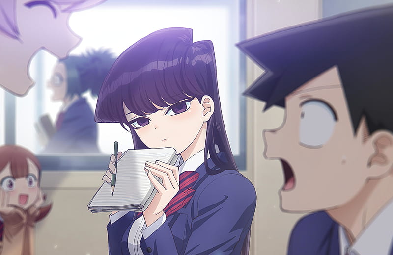 Anime, Komi Can't Communicate, Komi Shouko , Tadano Hitohito, HD wallpaper