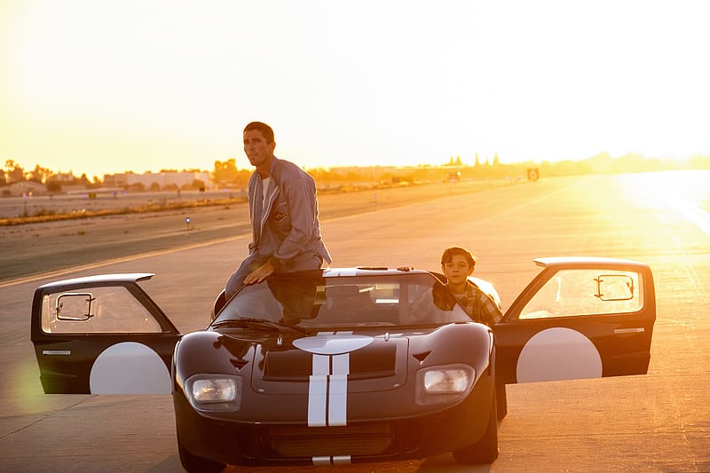 Movie, Christian Bale, Ford V Ferrari, Le Mans 66, HD wallpaper