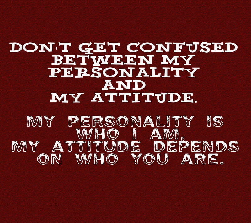 Depends On You, attitude, confused, cool, personality, sayings, words, HD wallpaper