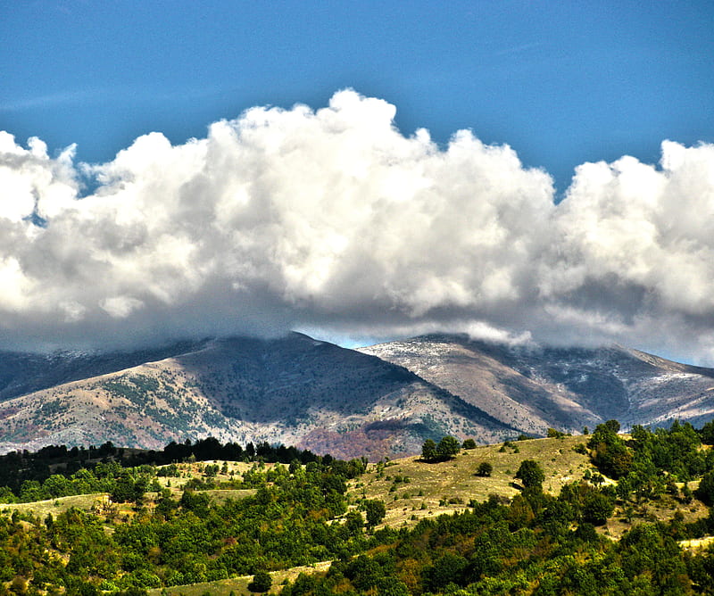 Mount, mount rila in bulgaria, natural, HD wallpaper