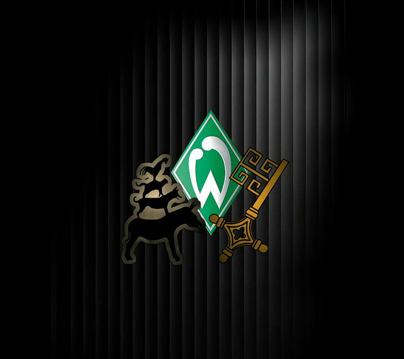Werder Bremen, bremen, green, key, logo, werder, white, HD wallpaper