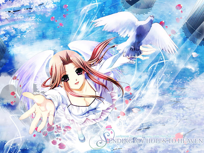 Fly away! - Anime Girls Wallpapers and Images - Desktop Nexus Groups