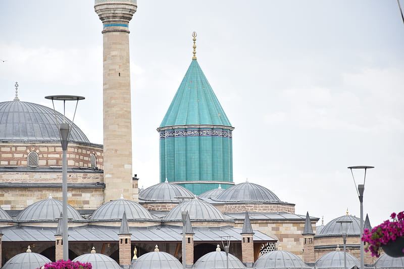 Mevlana, gallery, konya, mosque, turkish, HD wallpaper