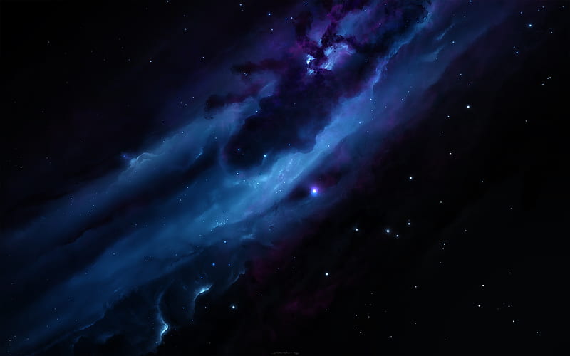 Nebula , nebula, digital-universe, nature, HD wallpaper