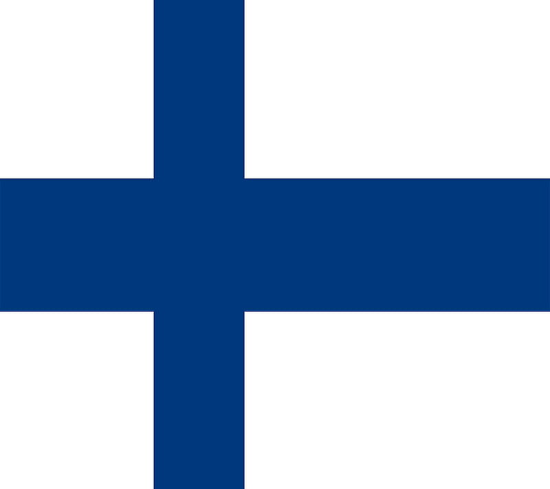 Finlang Flag, blue, cross, fin, finish, finland, white, HD wallpaper