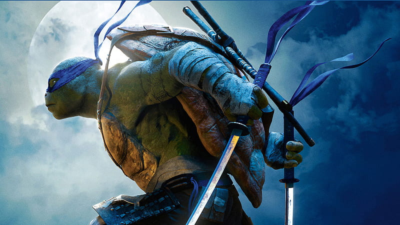 Leonardo Teenage Mutant Ninja Turtles Out of the Shadows 2, teenage-mutant-ninja-turtles, ninja-turtle, movies, 2016-movies, HD wallpaper