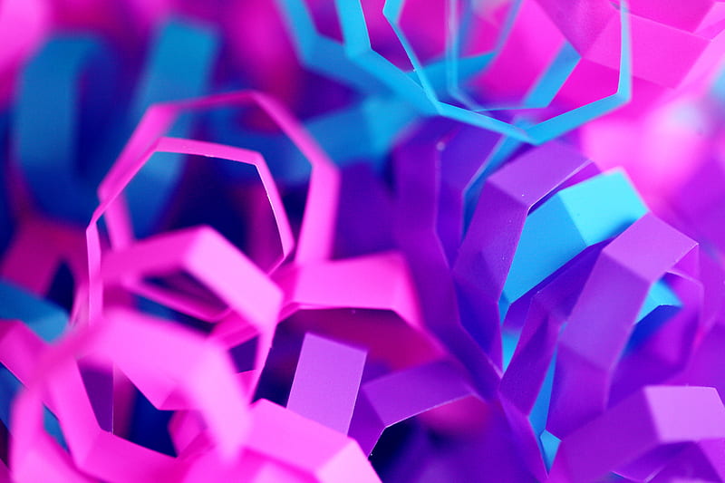 closeup of purple and pink decors, HD wallpaper