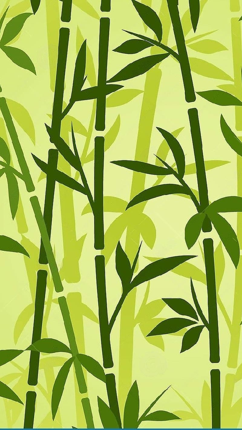 Bamboo Tree, vector art, vector, art, bamboo, HD phone wallpaper