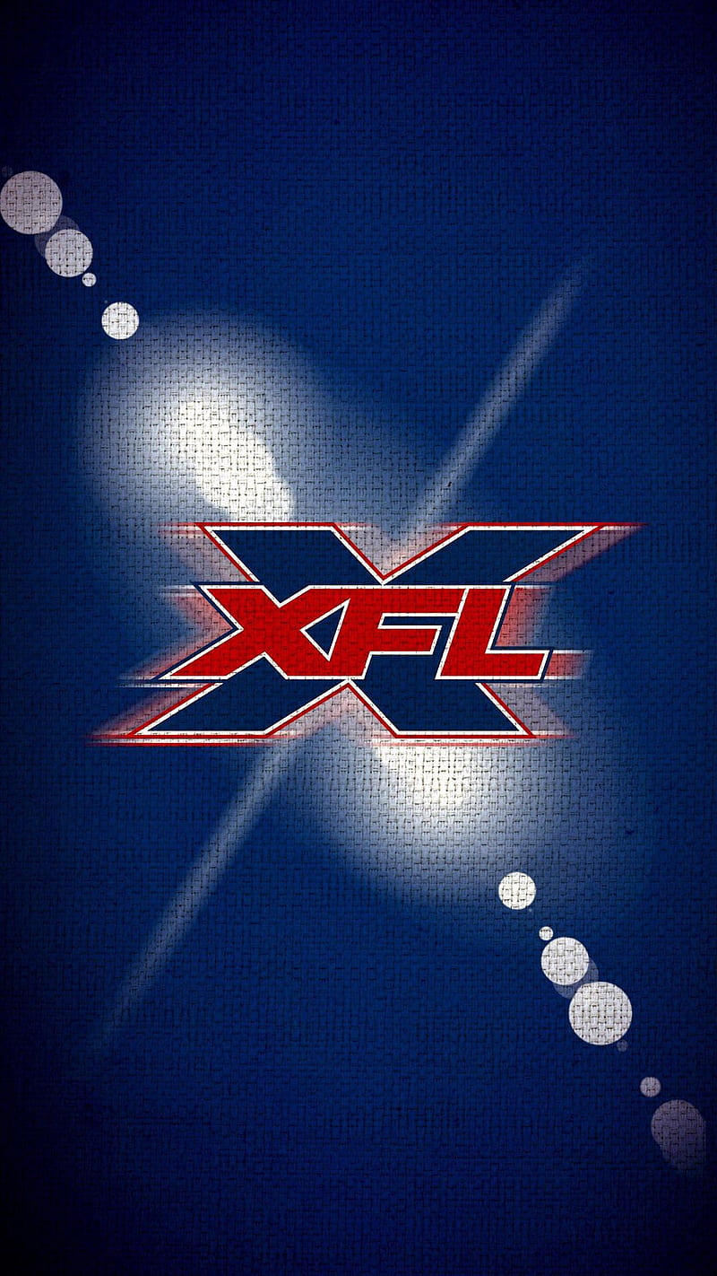 XFL Football, espn, football, fox, red blue white, sport, esports, the xfl, xfl, HD phone wallpaper