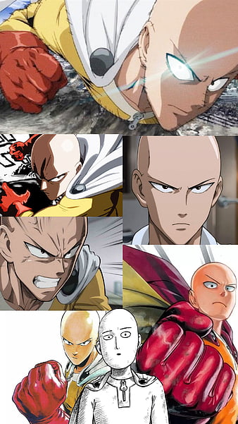 One punch man, saitama, character iPhone XS MAX HD phone wallpaper