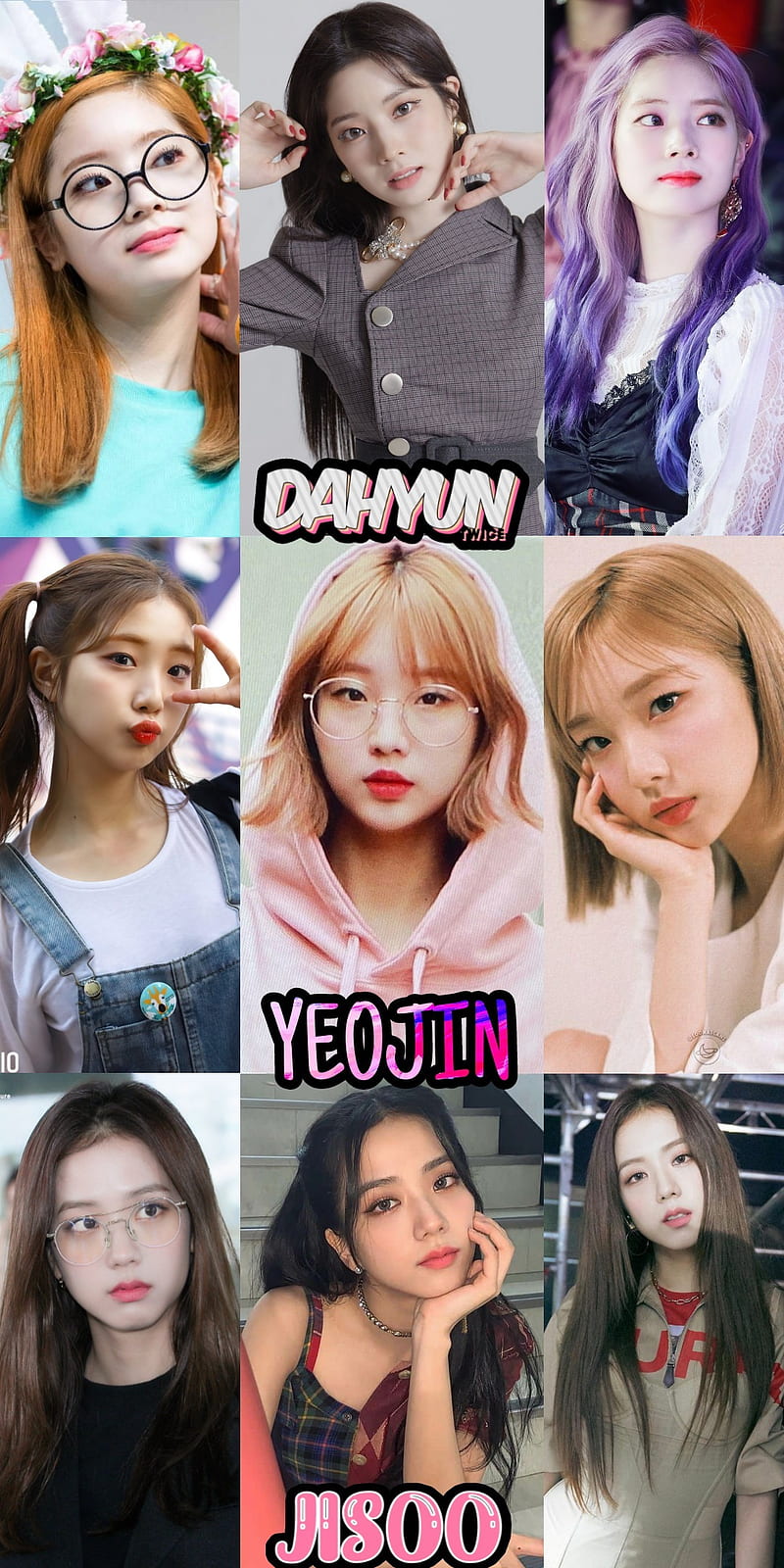 Dahyun Yeojin Y Jisoo Blackpink Twice Kpop Loona Hd Mobile Wallpaper Peakpx