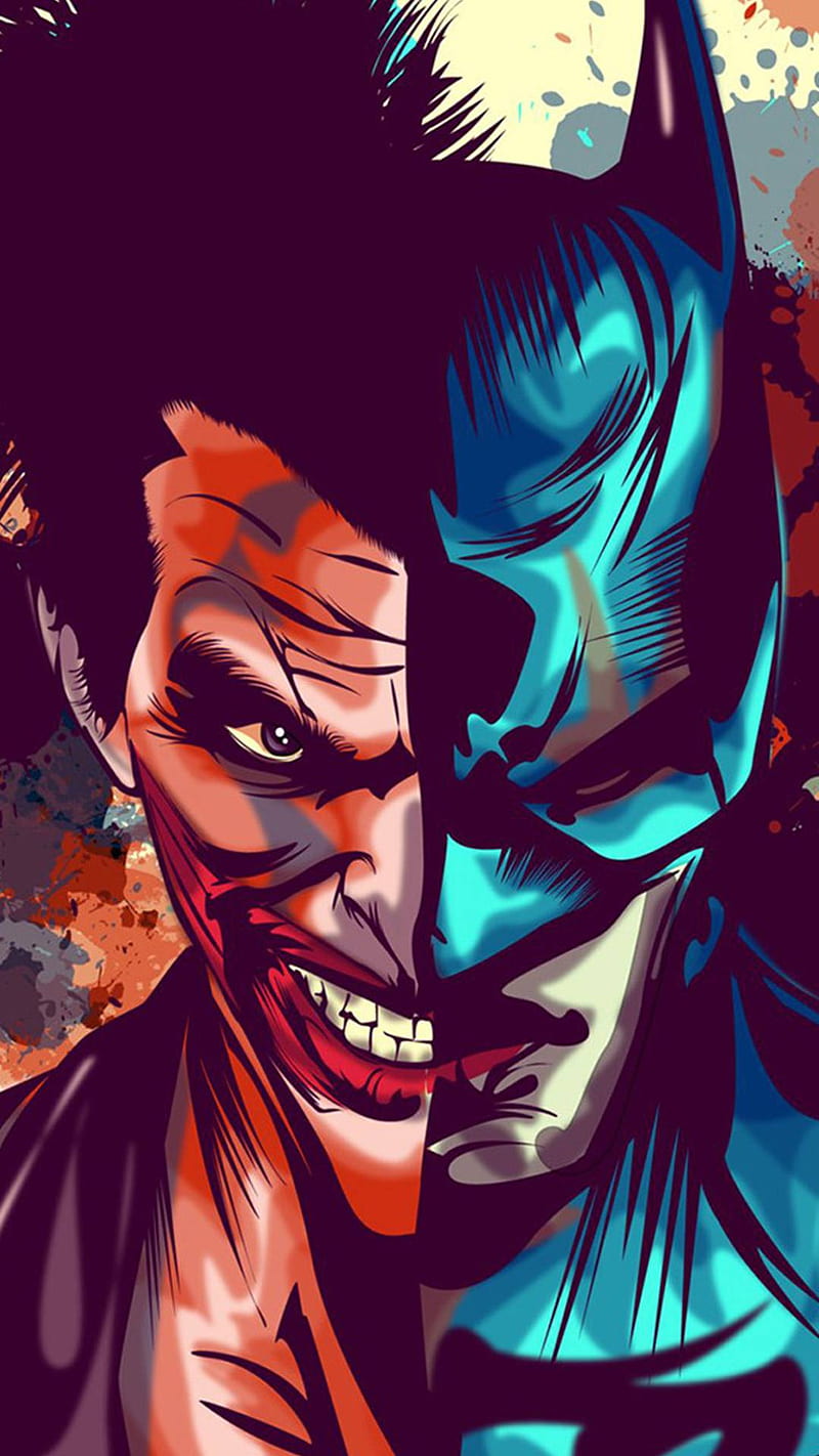 Joker and batman, HD phone wallpaper | Peakpx