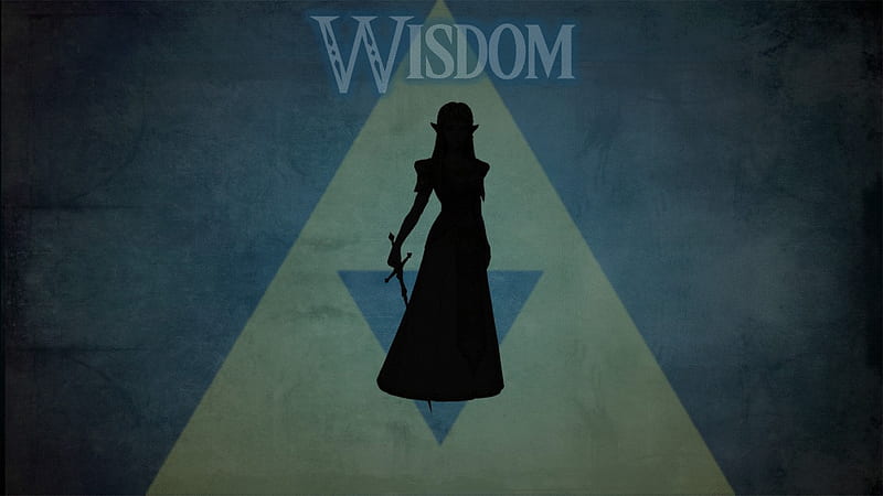 Zelda Wisdom, ocarina of time, triforce, HD wallpaper