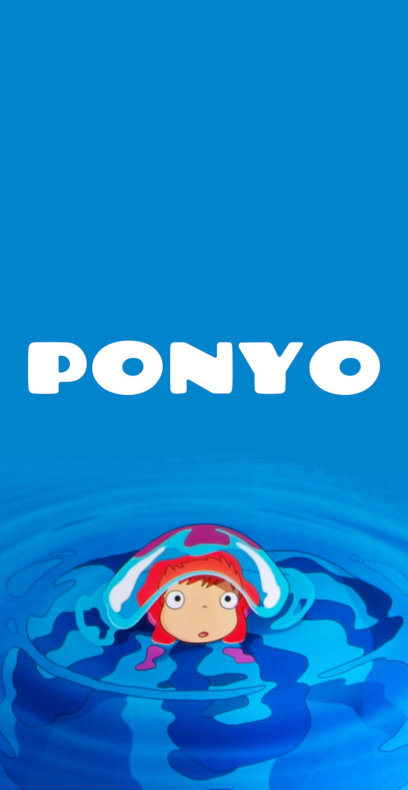 Ponyo, anime, cute, ghiblistudio, studioghibli, HD phone wallpaper | Peakpx