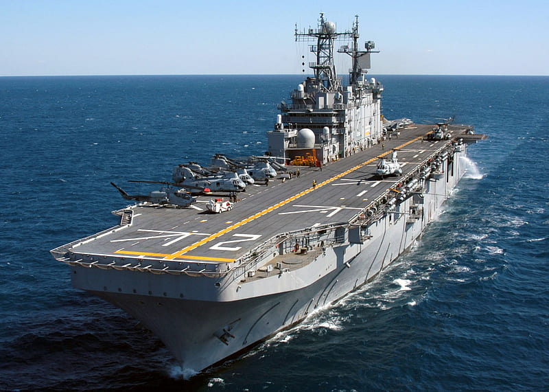 USS Saipan, ship, saipna, warship, amphibious, assault, navy, HD wallpaper