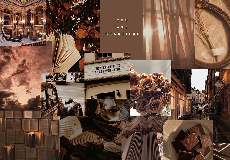Brown Collage : Chocolate Brown 1 - Fab Mood. Wedding Colours, Wedding Themes, Wedding colour palettes, HD wallpaper