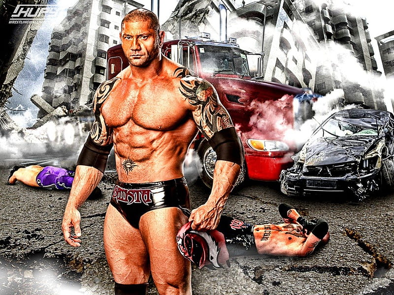 Batista hate mysterio, wrestling, wwe, esports, HD wallpaper | Peakpx