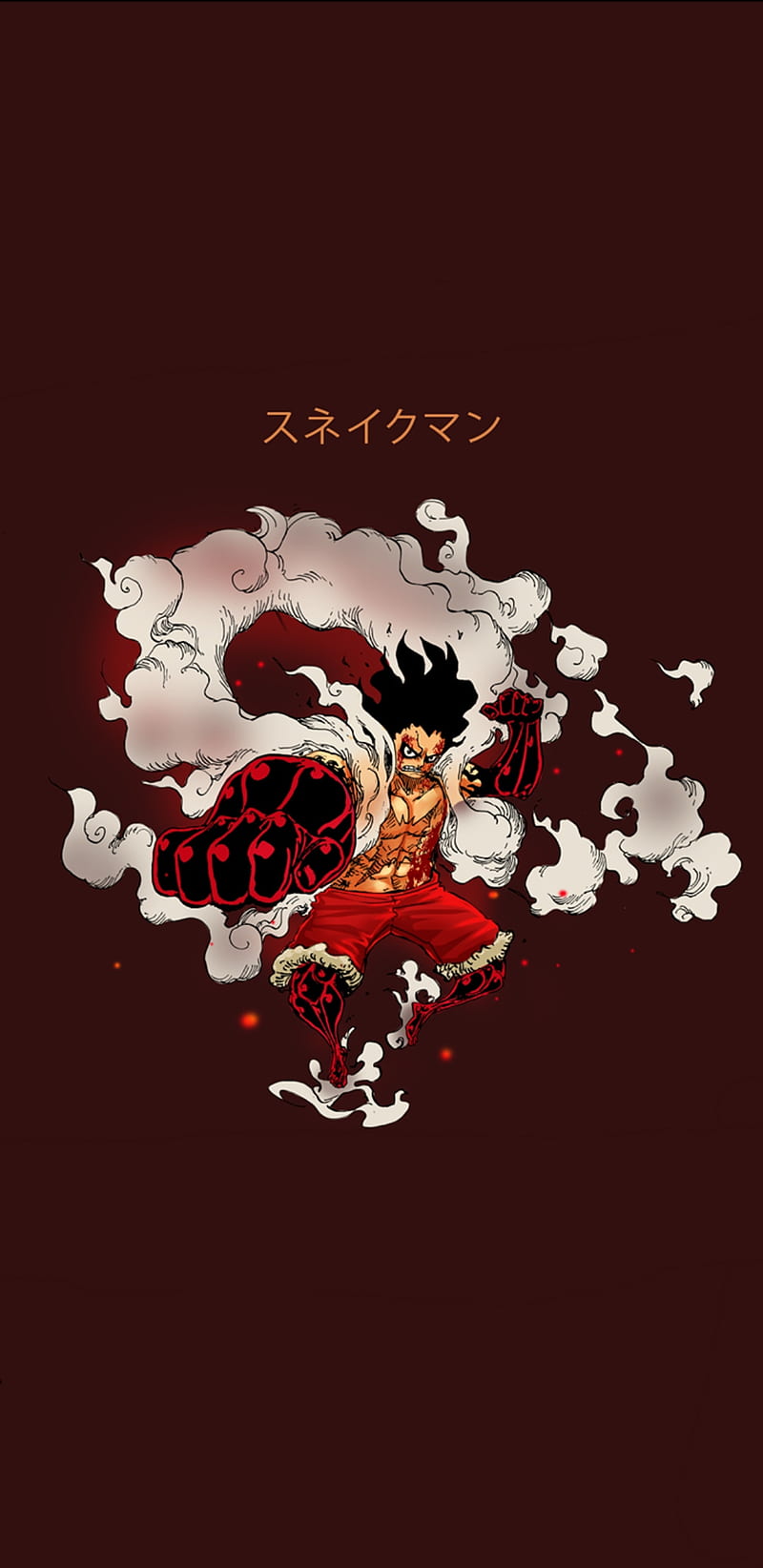 Luffy gear 4, one, piece, punch, HD phone wallpaper