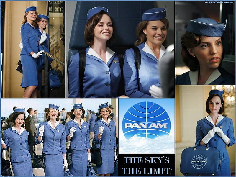The Sky's The Limit With Pan Am, christina ricci, pan am stewardesses, pan am tv show, pan am, HD wallpaper