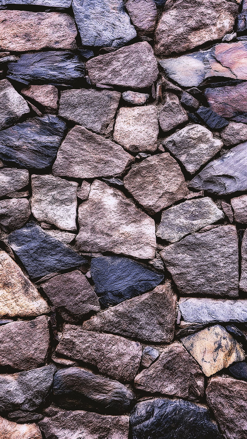 Stones Wall , pattern, texture, lockscreen, background, HD phone wallpaper