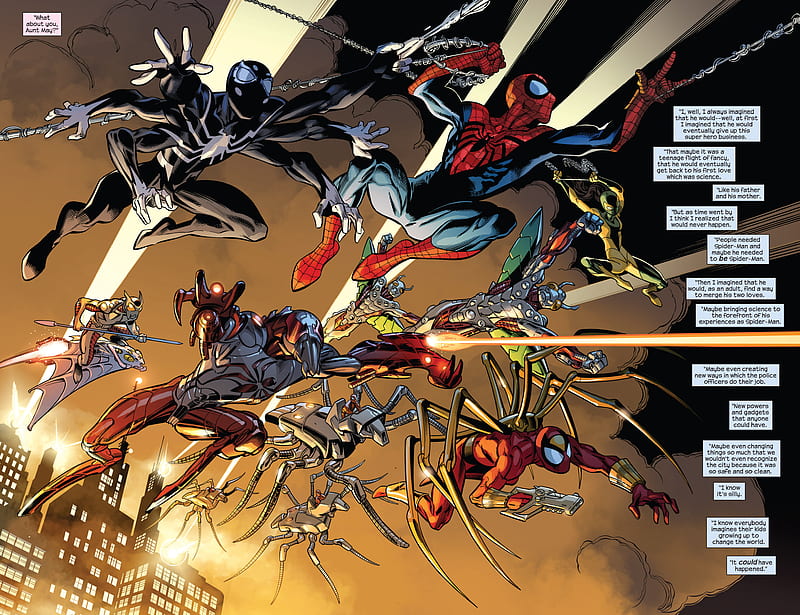Spider-Man, Ultimate Spider-Man, Beetle (Marvel Comics), Kitty Pryde, Marvel Comics, Peter Parker, HD wallpaper