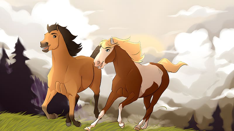 Horse, Running, Movie, Spirit: Stallion Of The Cimarron, HD wallpaper