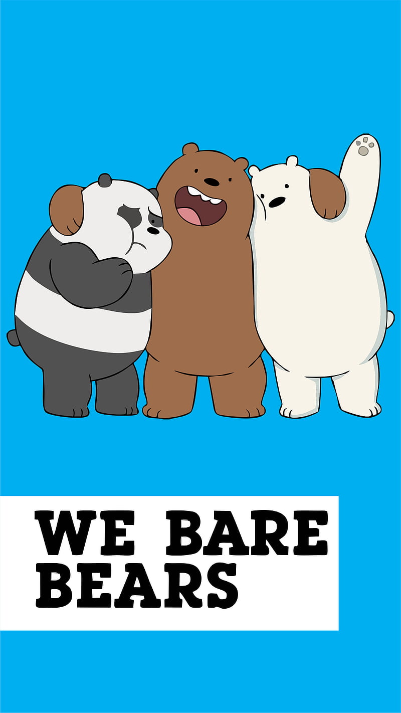We bare bears, aesthetic, lovely, somos osos, art, demon slayer, black,  cute, HD phone wallpaper | Peakpx