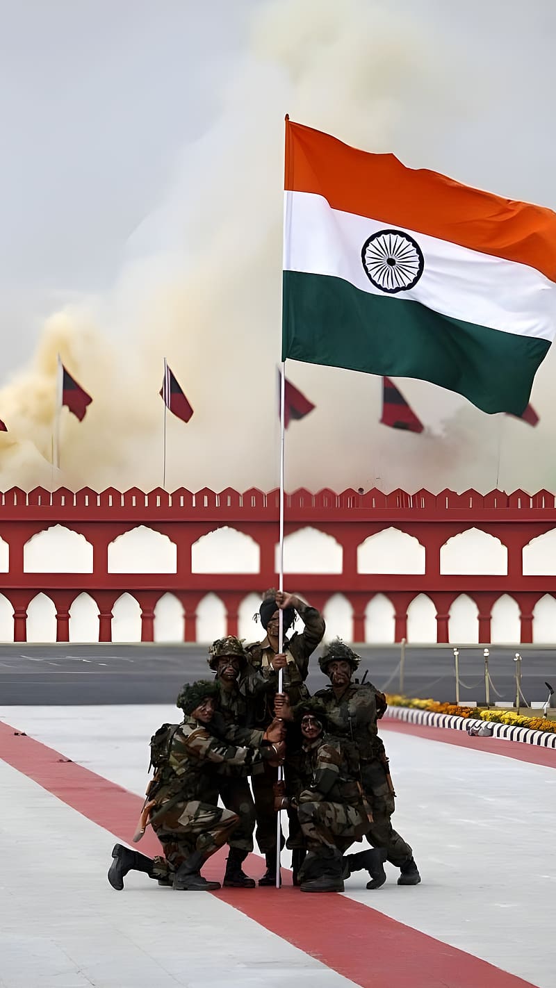 Indian Army Flag, india heros, flag, HD phone wallpaper