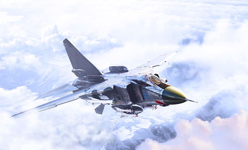 Aircraft, Military, Jet Fighter, Warplane, Mikoyan Gurevich Mig 23, Jet Fighters, HD wallpaper