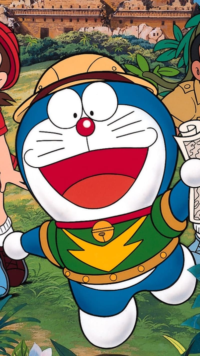 Download Cute Doraemon Gadgets Wallpaper