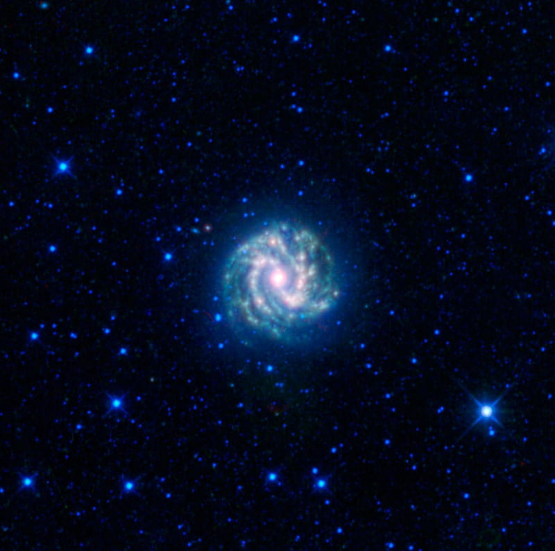 Pinwheel Galaxy M83, stars, m 83, universe, space, milky way, pinwheel, HD wallpaper