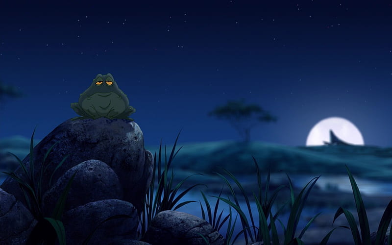 Hakuna Matata, Frog, Moon, King, Lion, Movie, HD wallpaper