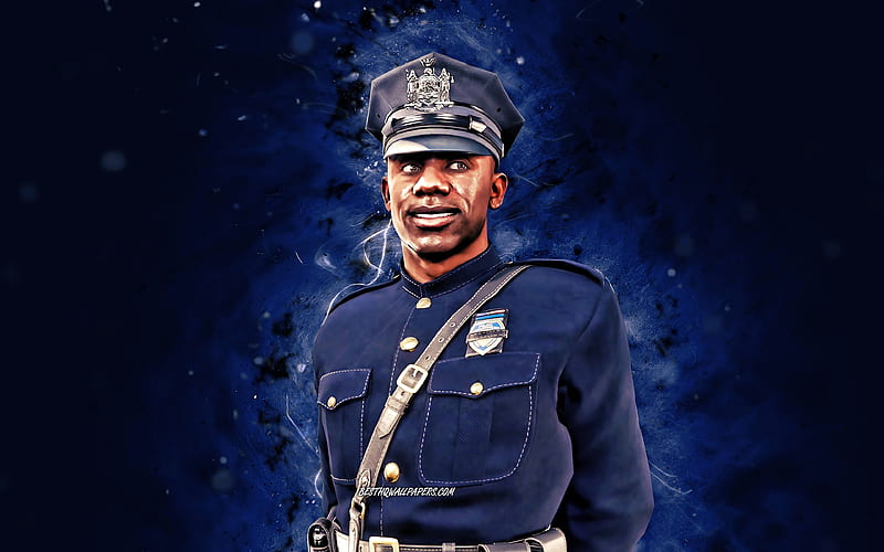 Jefferson Davis, blue neon lights, Marvel comics, creative, Officer Jeff  Davis, HD wallpaper | Peakpx