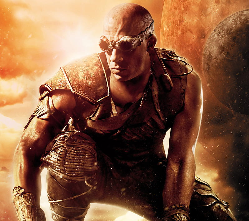 Riddick, 3d, future, killer, movie, space, HD wallpaper