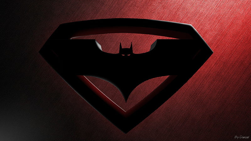 super-bat, weine, clark, kent, bruce, batman, man, superman, logo, bat, steel, HD wallpaper