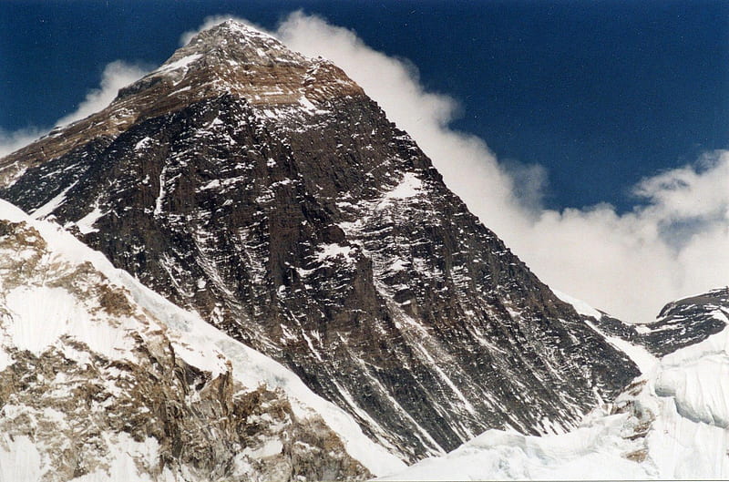 Mount Everest, mountain, nepal, unesco, china, seven summits, tibet, HD wallpaper