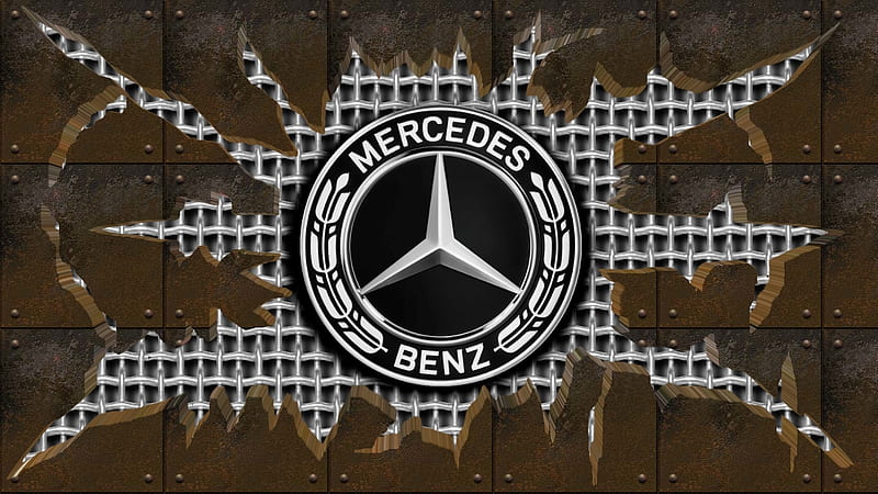 Cracked steel Mercedes Logo-1, Mercedes Benz, Mercedes logo, Mercedes Benz  Background, HD wallpaper | Peakpx