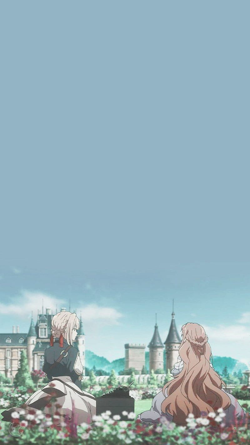 Violet Evergarden, aesthetic, aesthetic anime , anime, cute, shojo, HD phone wallpaper