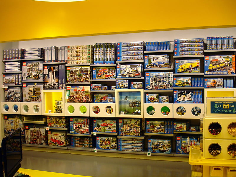Lego Store, Blocks, Lego, Toys, Retail, Fun, Play, Stores, Children, HD wallpaper