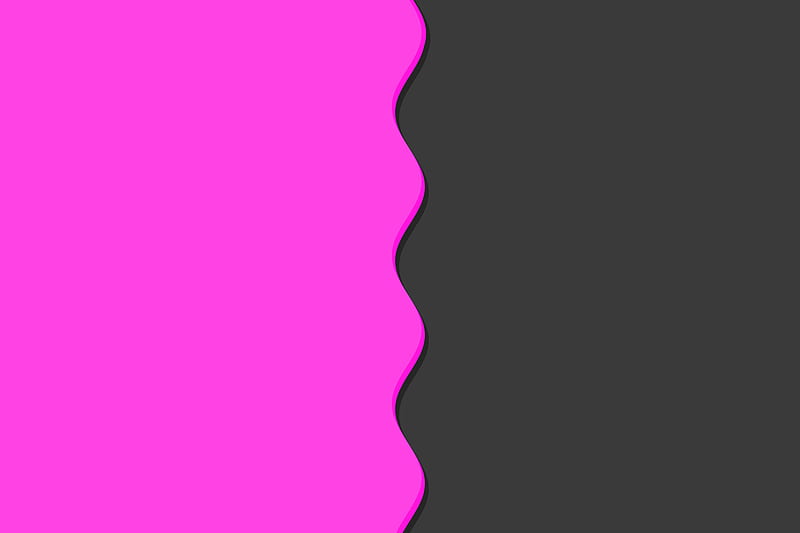 MBE Wavy , black, flat, gray, mbe, pink, wave, wavy, HD wallpaper