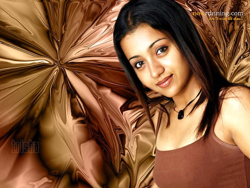 Trisha, cute, hot, tamil, actress, HD wallpaper