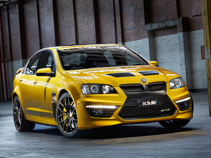 Vehicles, HSV GTS, Car, Holden Special Vehicles, Yellow Car, HD wallpaper