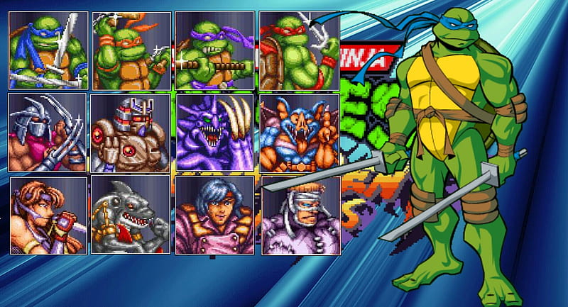 TMNT Tournament Fighter - Leonardo, Video Games, Super Nintendo, Leonardo, Teenage Mutant Ninja Turtles, HD wallpaper